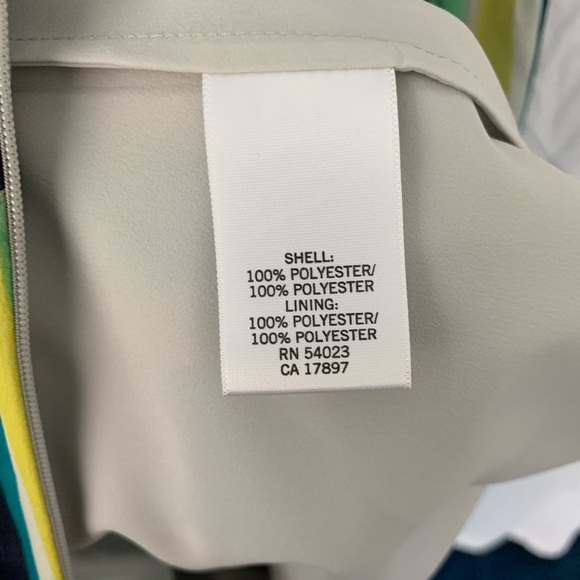 Banana Republic Stripe Chiffon Halter Empire Dress - Picture 9 of 10